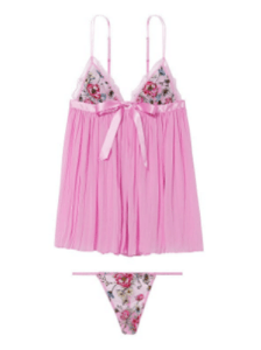 VERY SEXY Garden Party Pleated Babydoll 11216952