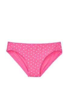 [다양한 컬러] Victoria&#039;s Secret Cotton Picot Trim Bikini Panty 11172089