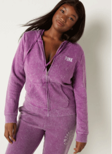 PINK EVERYDAY LOUNGE PERFECT FULL-ZIP 11157155