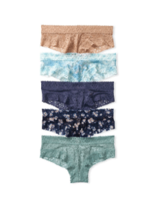 THE LACIE 5-pack Lace Cheeky Panties  11184777