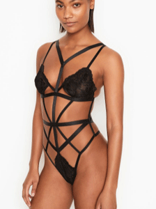 VERY SEXY Unlined Lace Strappy Teddy 11188656