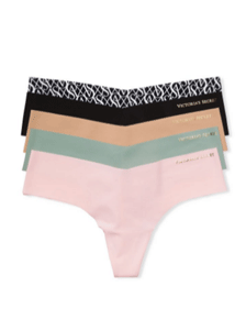 SEXY ILLUSIONS BY VICTORIA&#039;S SECRET 5-Pack Rawcut V-Day Thong Panties 11199666