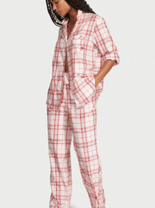 VICTORIA&#039;S SECRET Flannel Long Pajama Set 11192933