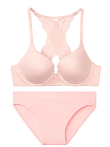 [세트]Body by Victoria Perfect Shape Bra in Front Close 399-229 &amp; Seamless Bikini Panty  399-467